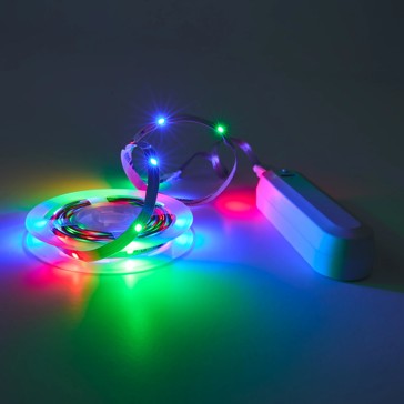 3m LED RGB Rechargeable Strip Light - Anko