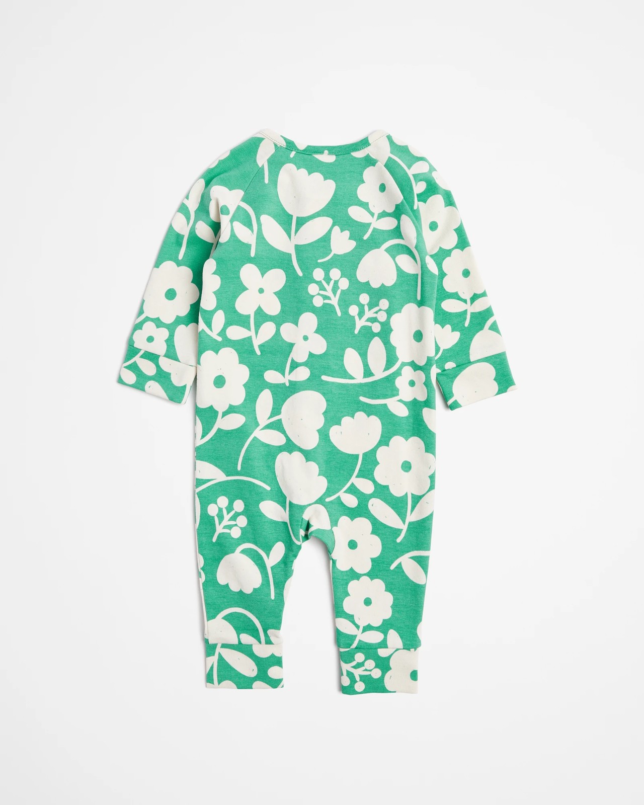 Baby Organic Cotton Footless Coverall 3 of 3