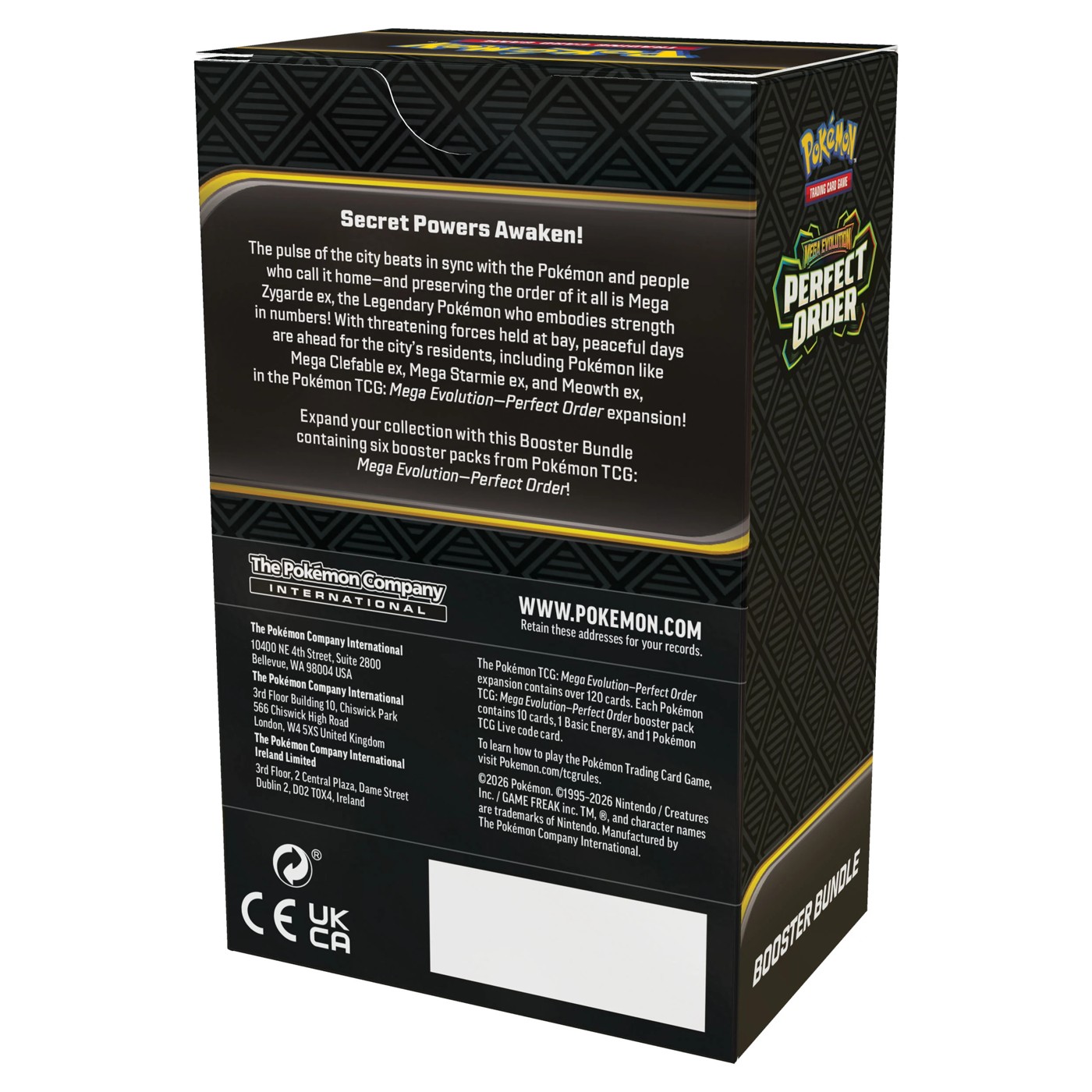 Pokemon TCG: Mega Evolution—Perfect Order Booster Bundle - Assorted 2 of 3