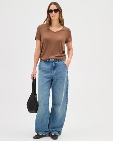 Short Sleeve V-Neck T-Shirt