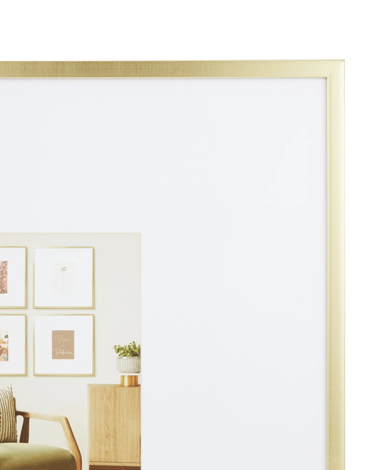 Anko 2 Piece Gallery Frame Set - Gold Look 3 of 4