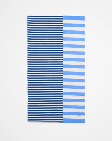West Velour Printed Beach Towel