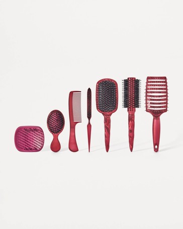 OXX Beauty 7 Piece Hair Queen Hair Brush Set