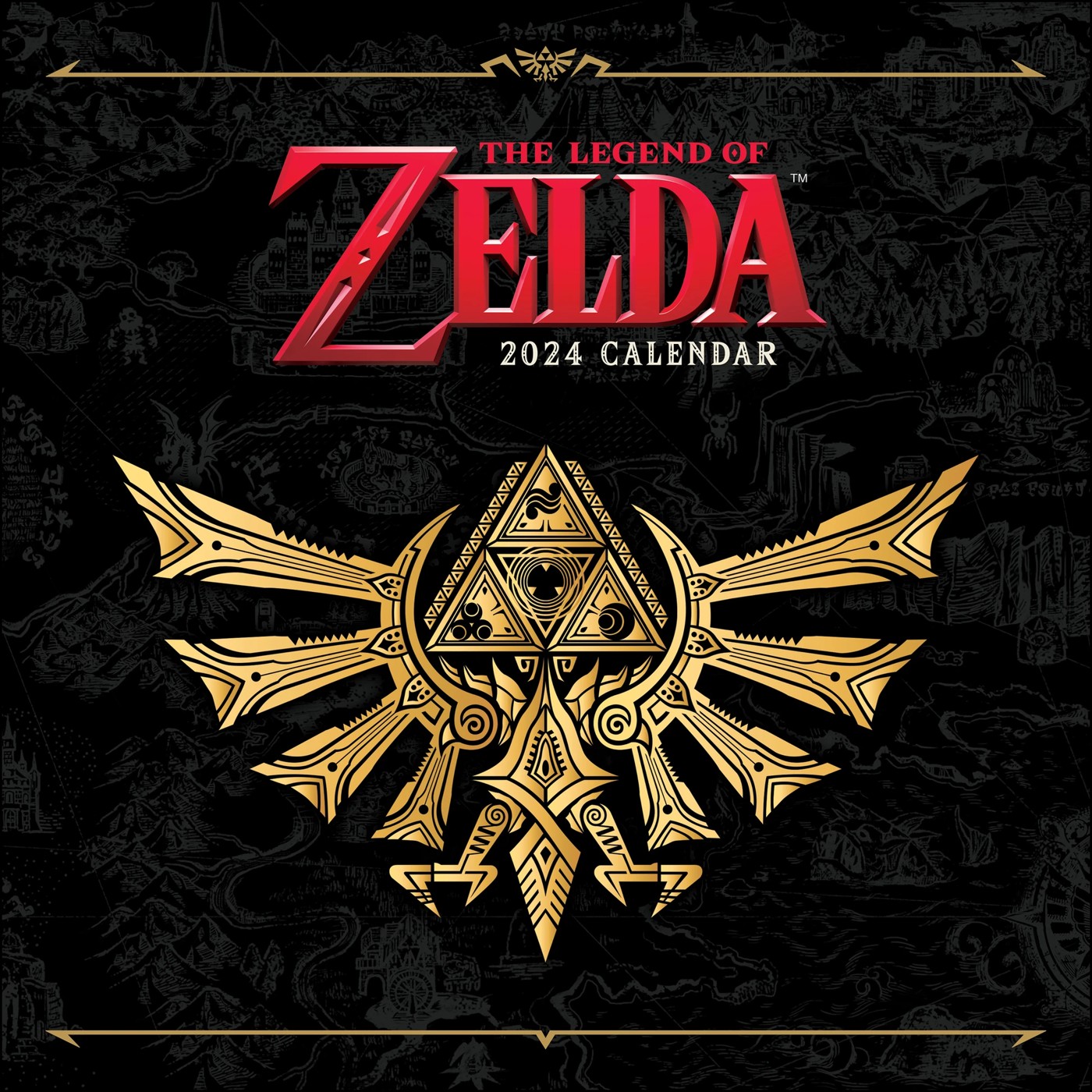 The Legend of Zelda 2024 Square Calendar Target Australia