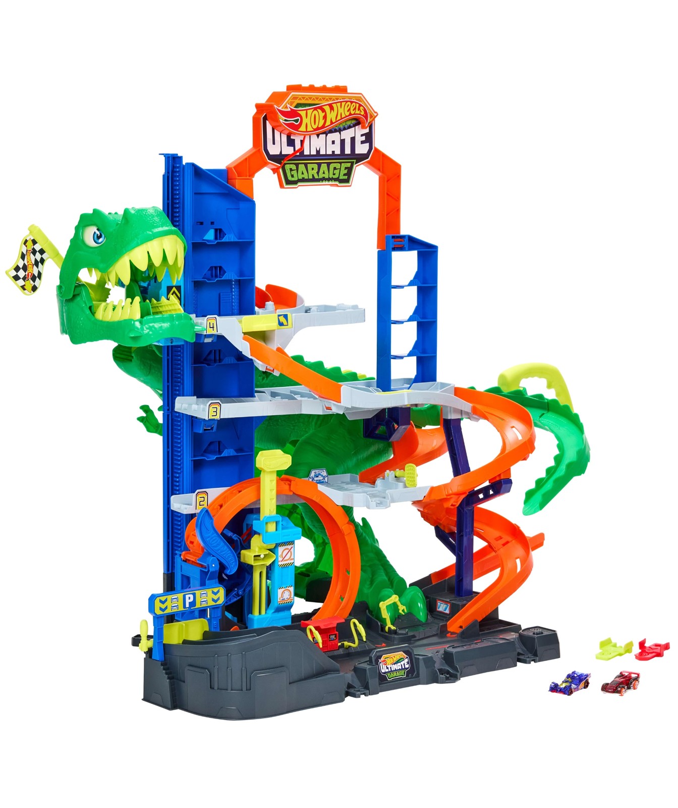 Hot Wheels City Ultimate T-Rex Garage 3 of 5