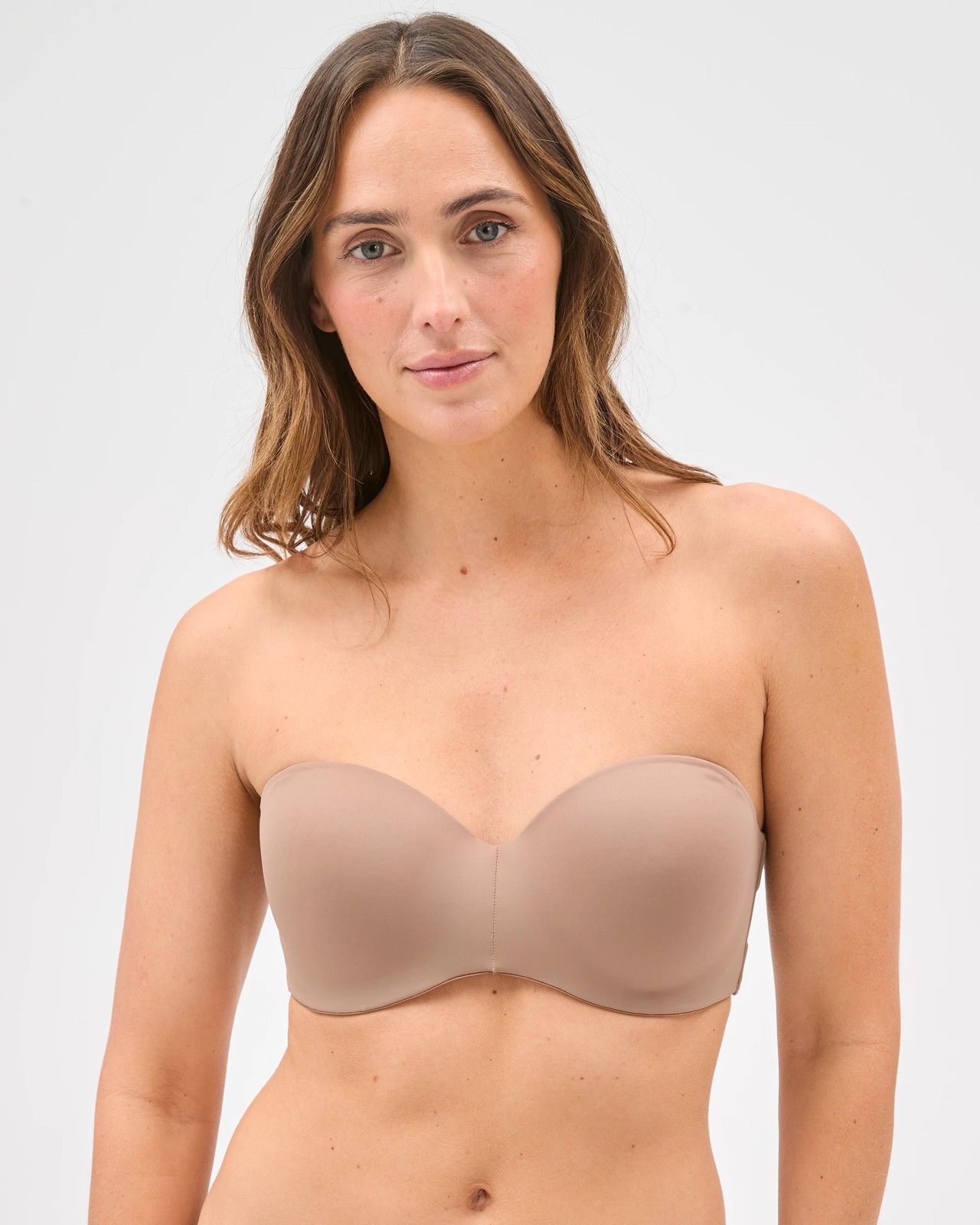 Womens Moulded Underwire Strapless Bra - Alessandra 2 of 4
