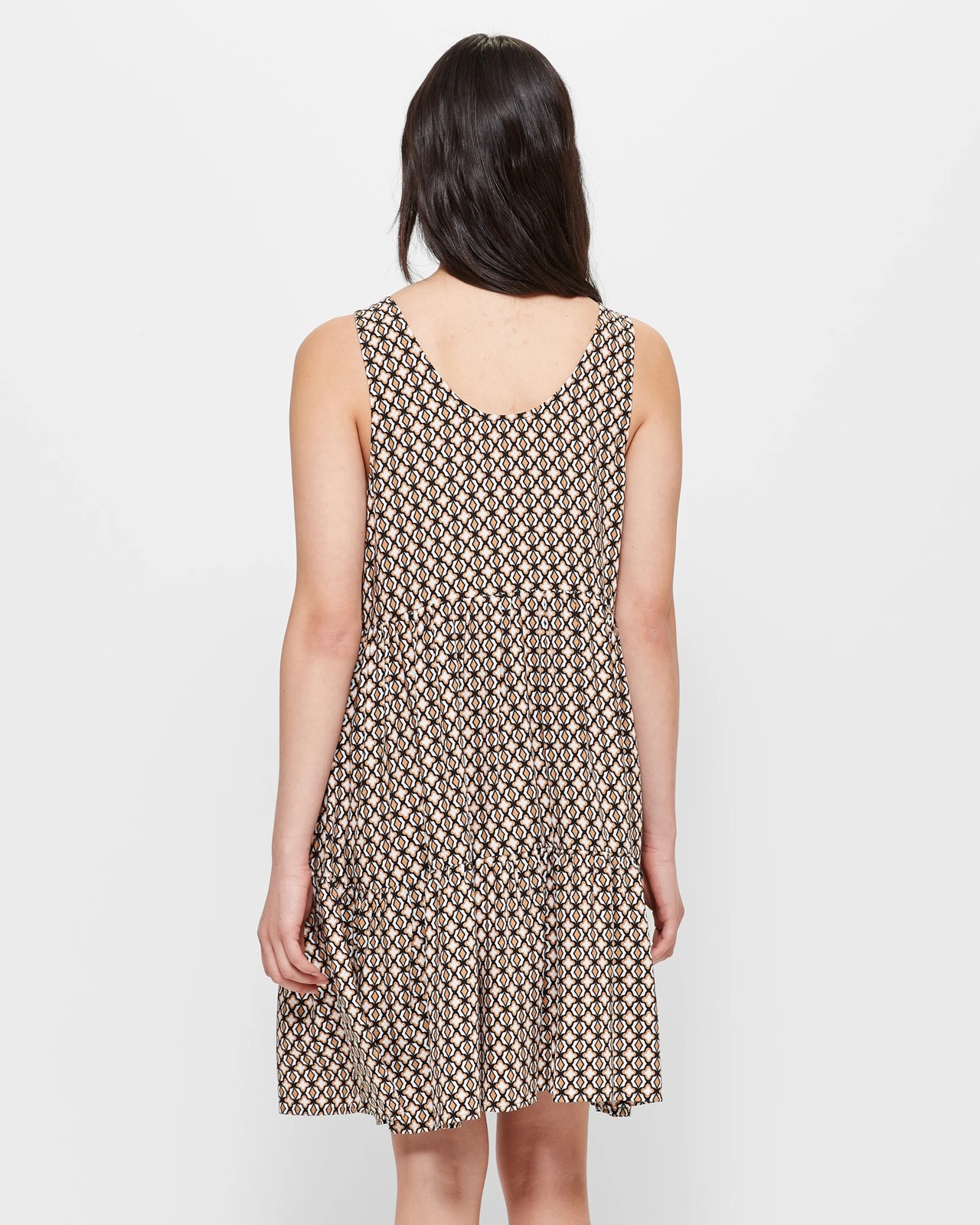 Sleeveless Mini Tiered Dress 4 of 5