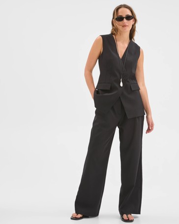 Preview Asymmetrical Detail Waistcoat