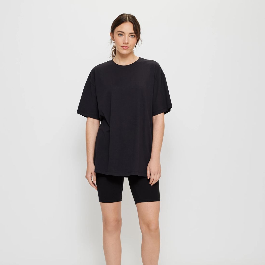 Active Oversized Jersey T-Shirt - Black | Target Australia