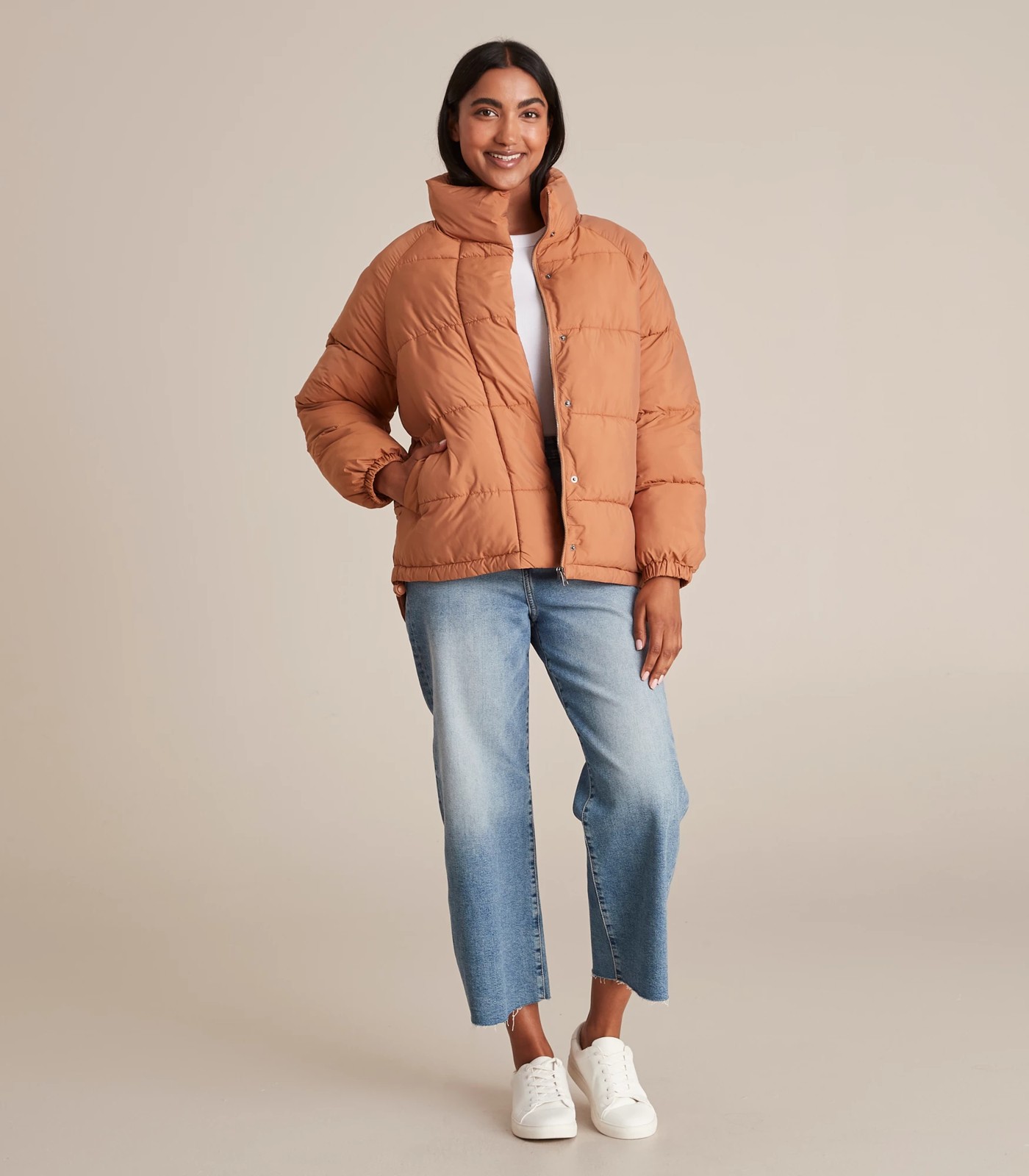 Raglan Puffer Jacket | Target Australia