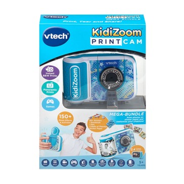 VTech Kidizoom Print Cam Mega-Bundle - Blue
