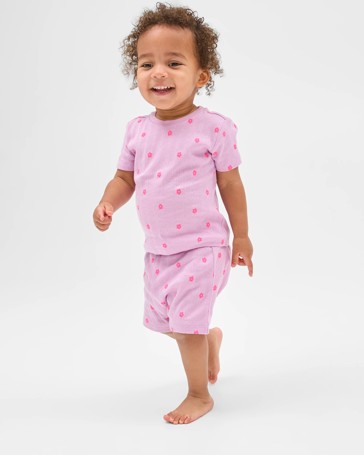 Baby Organic Cotton Pointelle Pyjama Set
