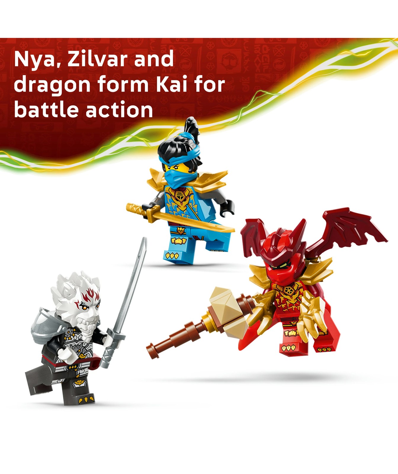 LEGO® NINJAGO Zilvar and Grimtak the Dragon Beast 71863 5 of 6