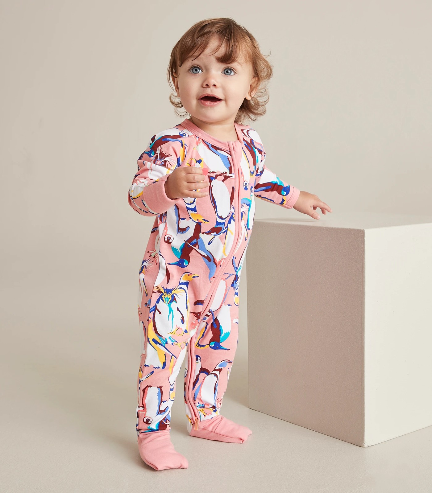 Bonds Baby Print Zip Wondersuit Coverall