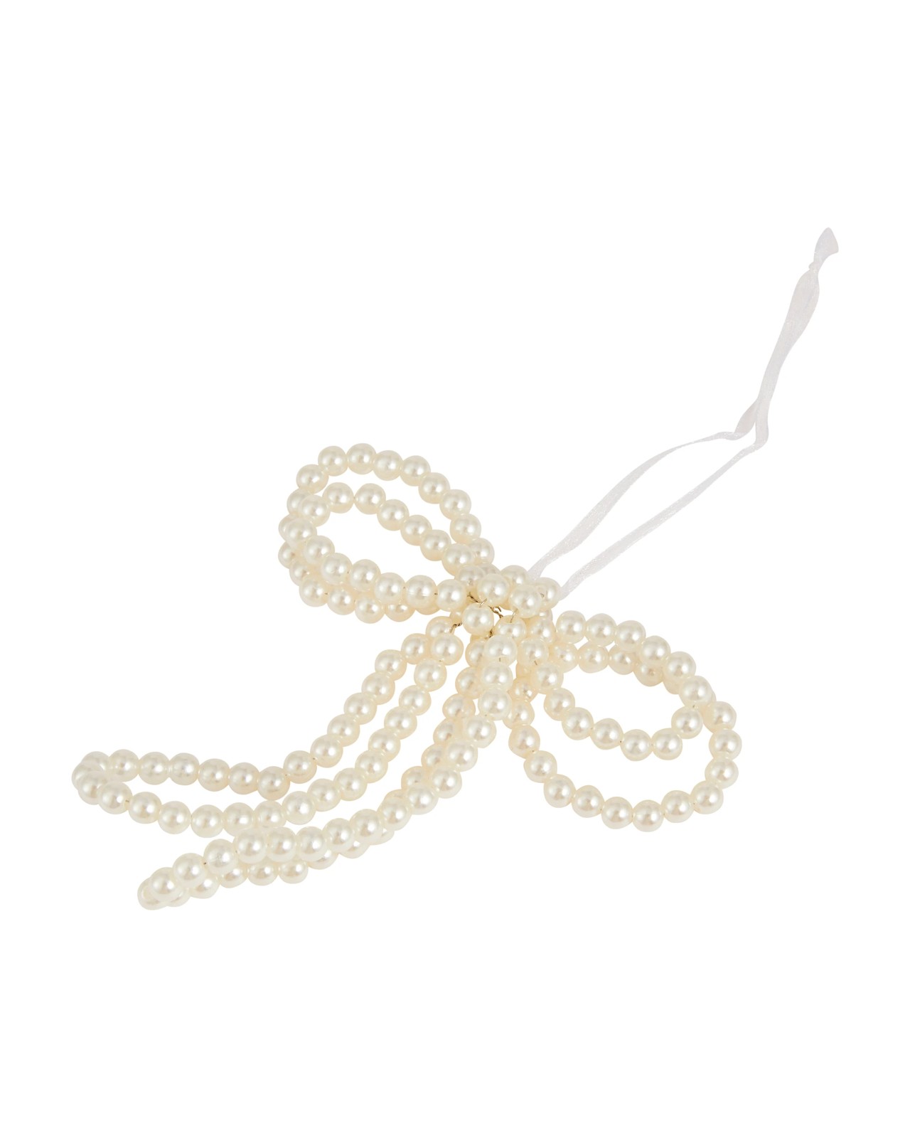 Anko 3 Pack Faux Pearl Look Bow Decorations 3 of 6