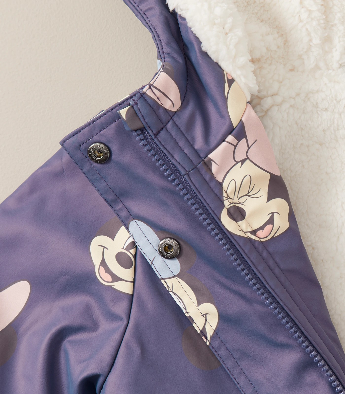 Disney Minnie Mouse Sherpa Lined Jacket Target Australia