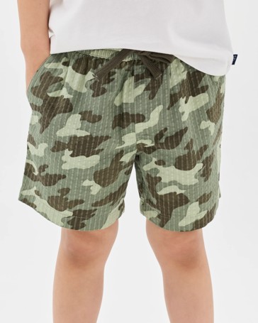 Australian Cotton Seersucker Volley Shorts