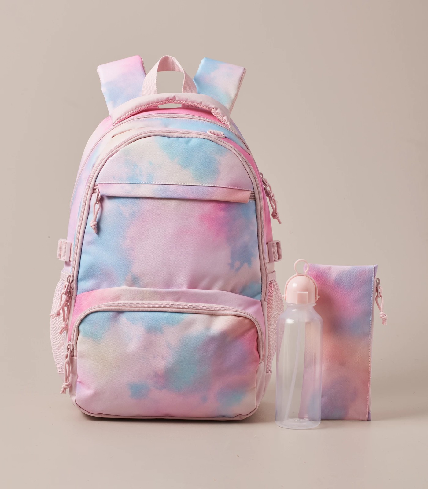 Kids Fashion 3 Piece Set Backpack Marble