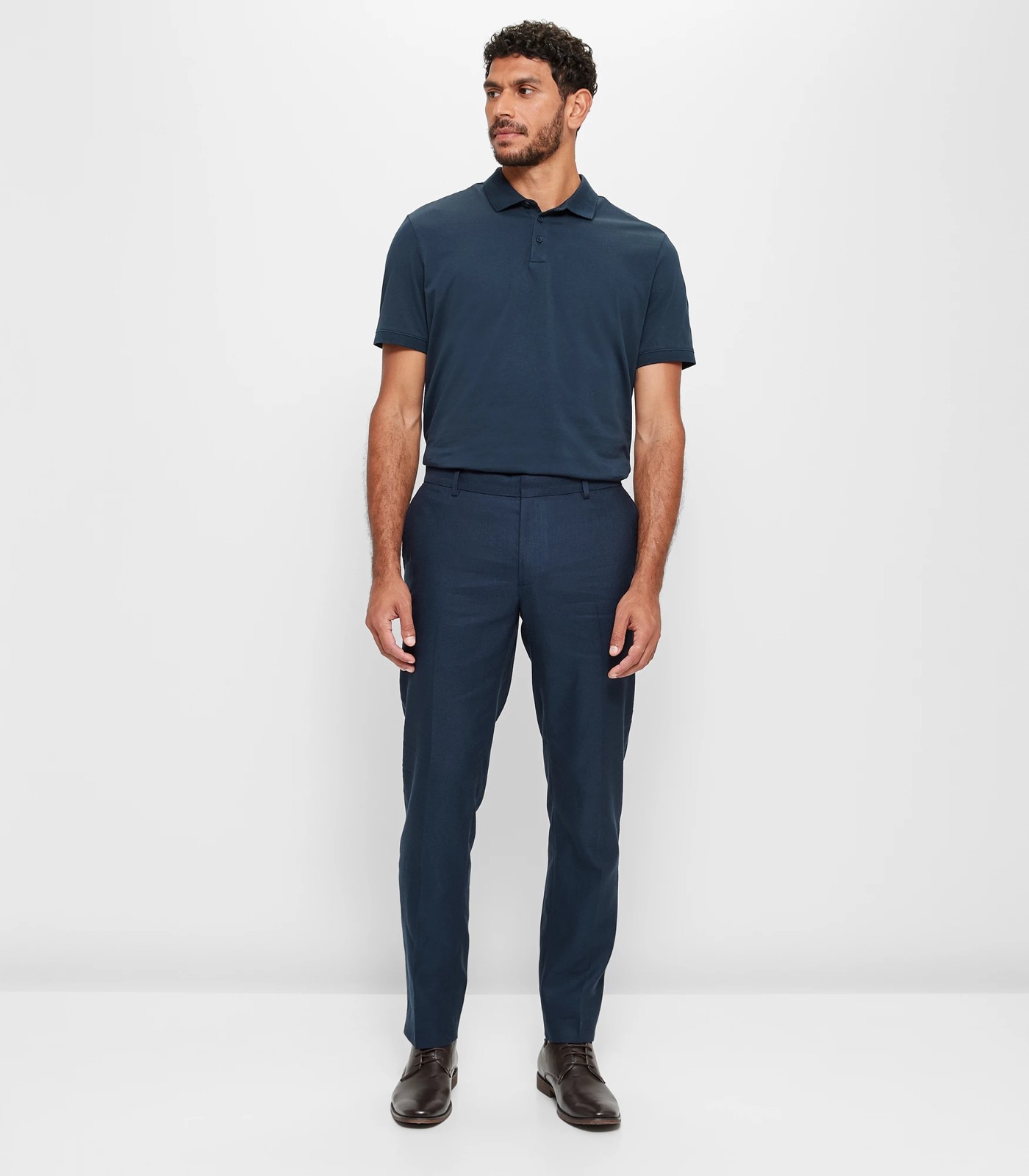 Tailored Fit Linen Blend Suit Trousers - Preview | Target Australia