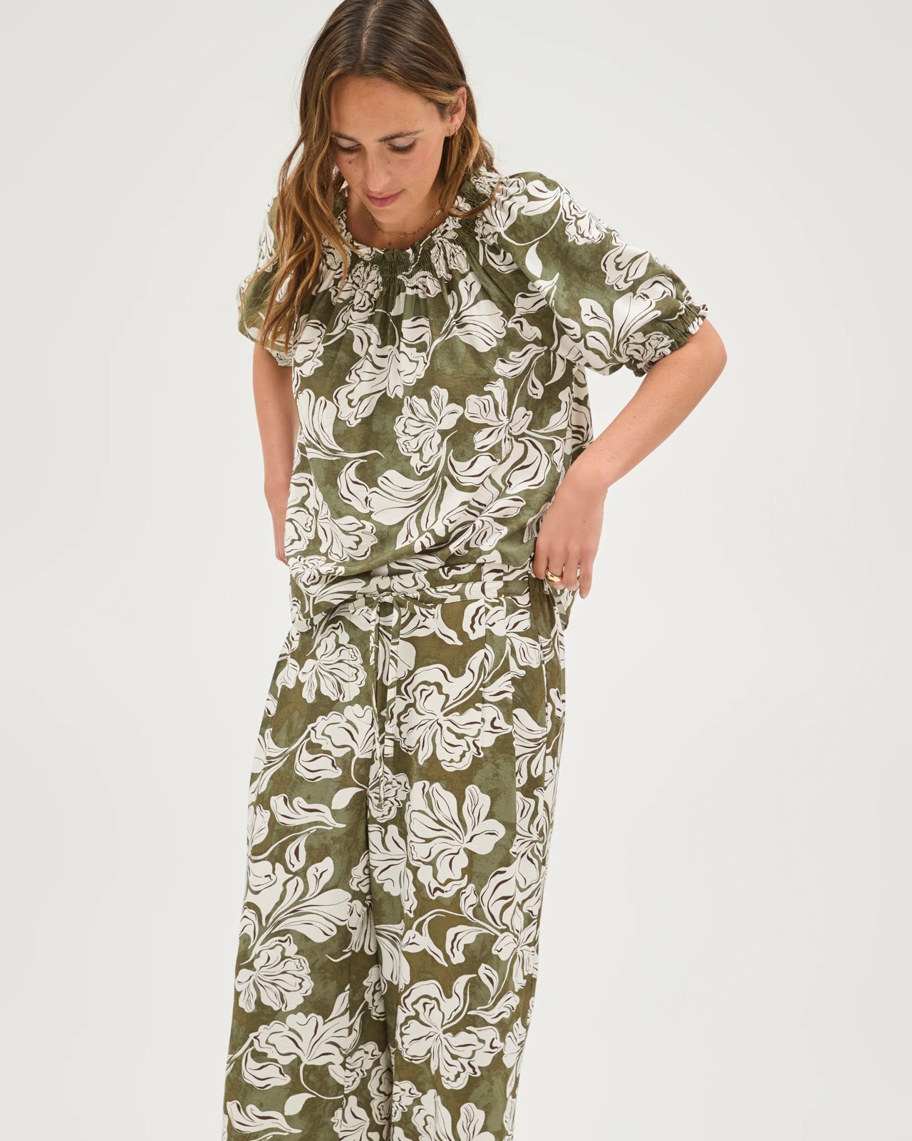 Soft Crop Wide Leg Pants 5 of 5