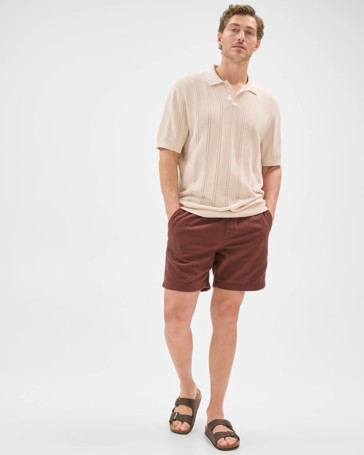 Australian Cotton Textured Shorts