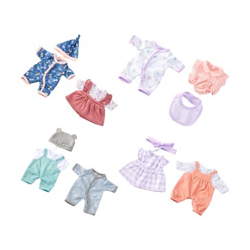 Kindred Folks Little Baby Outfits, 2 Pack - Assorted