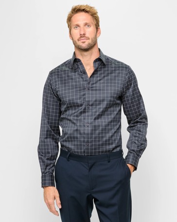 Non Iron Long Sleeve Business Shirt - Preview