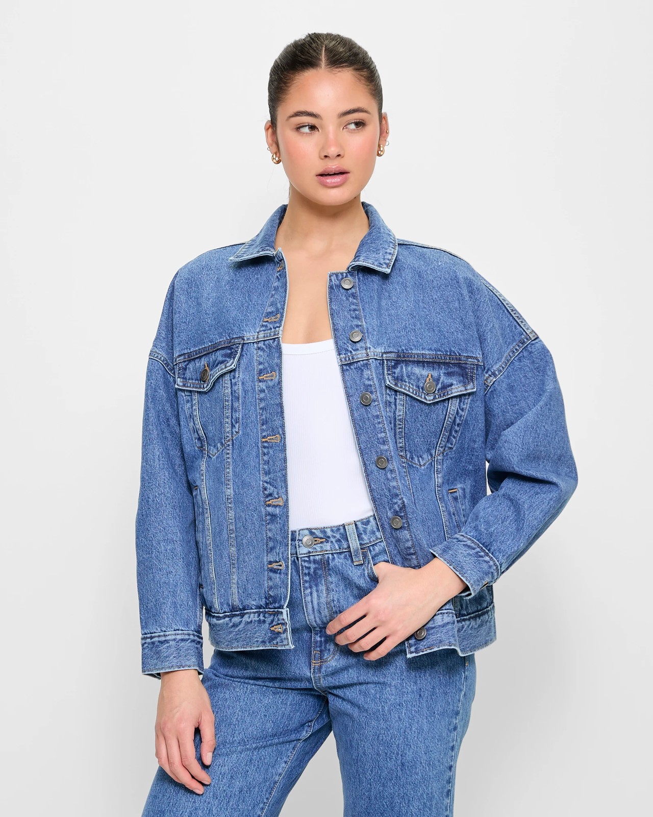 Denim Trucker Jacket - Lily Loves | Target Australia