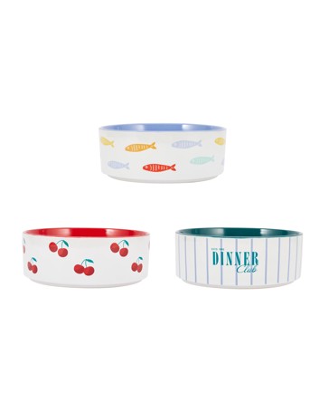Anko Dog Bowl Ceramic - Medium - Assorted