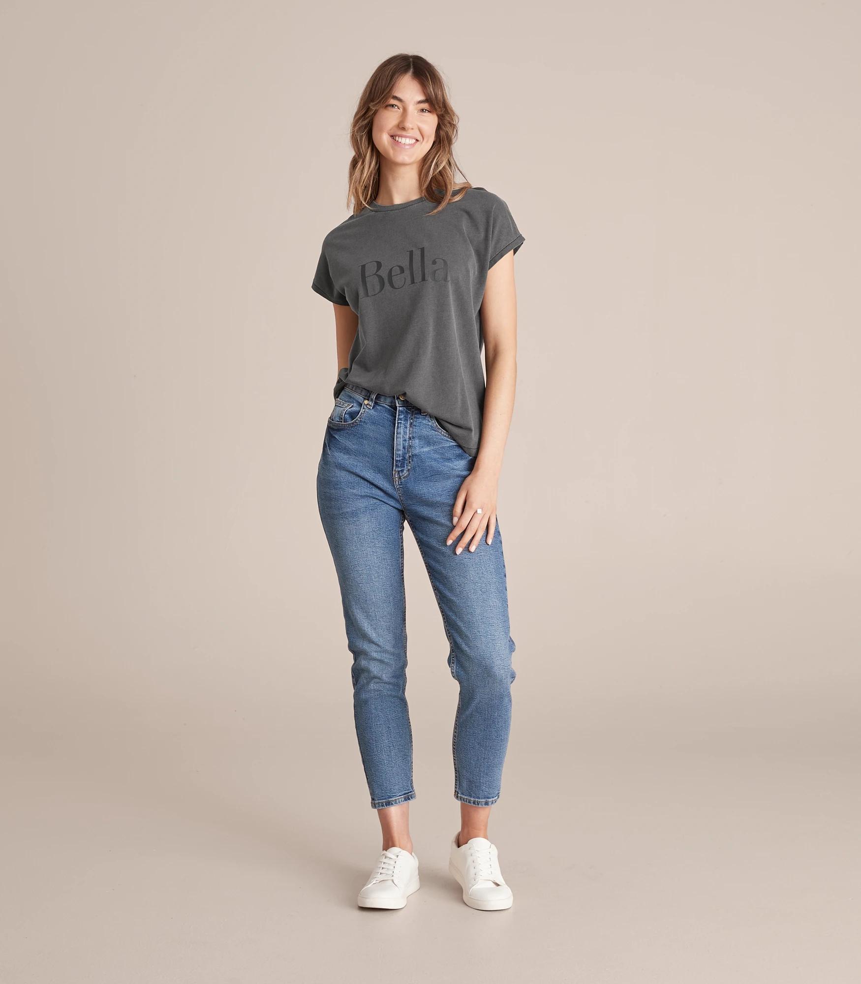 Addison Garment Dyed Printed T-Shirt | Target Australia