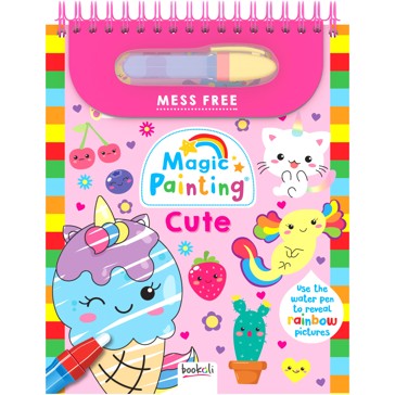 Mess Free Magic Painting: Cute - Book