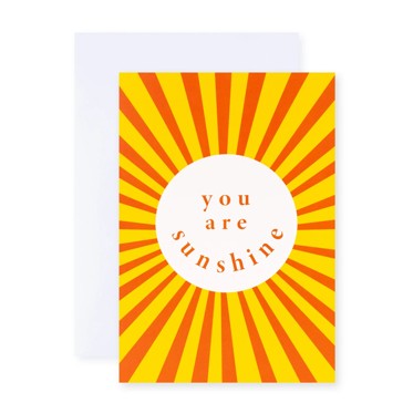 Creative Publishing from Hallmark Birthday Card - You are Sunshine