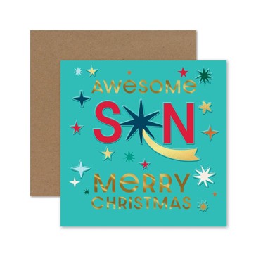 Hallmark Christmas Card - Awesome Son