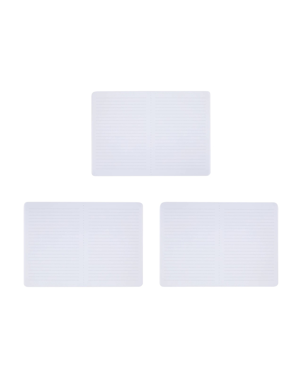 Anko 3 Pack of A5 2 Tone Notebooks 2 of 4