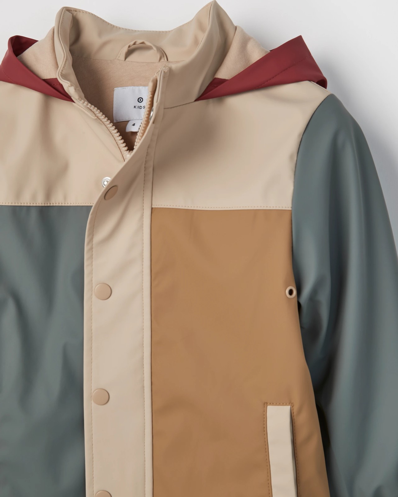 Spliced Hooded Spray Jacket 6 of 6