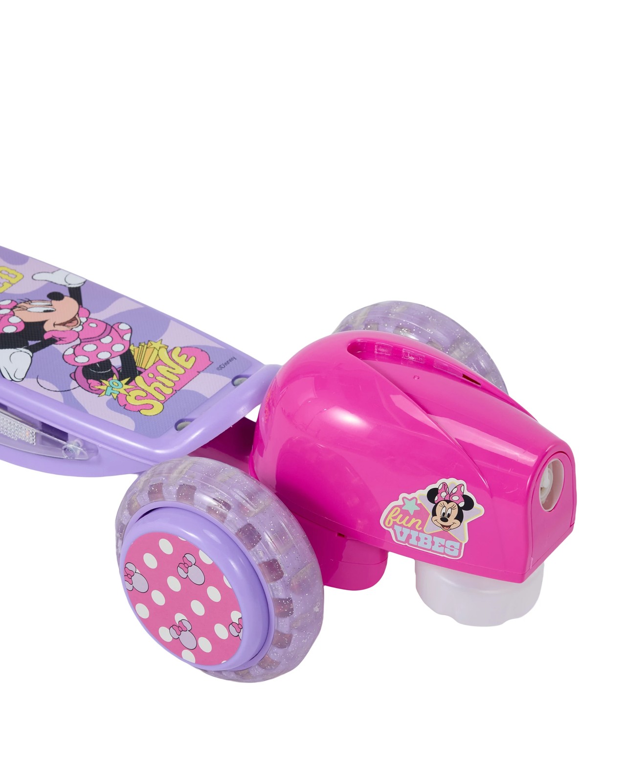 Disney Minnie Mouse Light Up Bubble Scooter 5 of 6