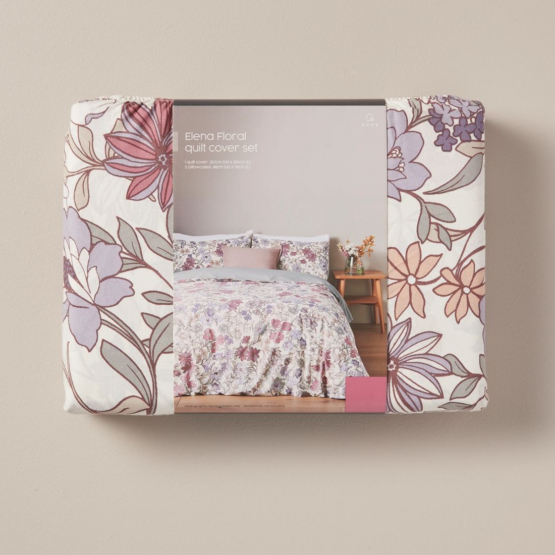 Elena Floral Quilt Cover Set Target Australia