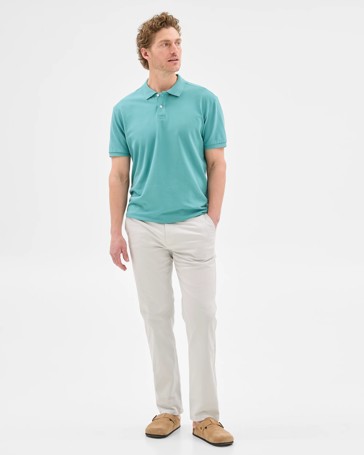 Australian Cotton Rich Straight Chino Pants