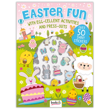 Puffy Sticker Windows: Easter Fun Sticker & Activity