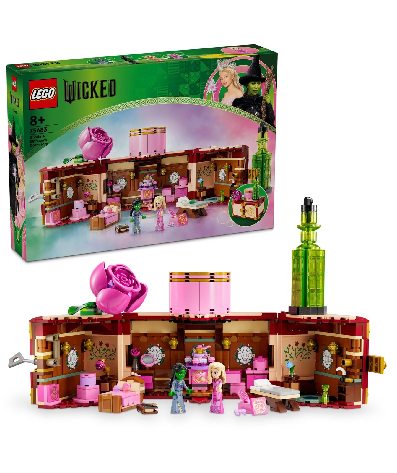 LEGO Wicked Glinda Elphaba s Dormitory 75683 Target Australia