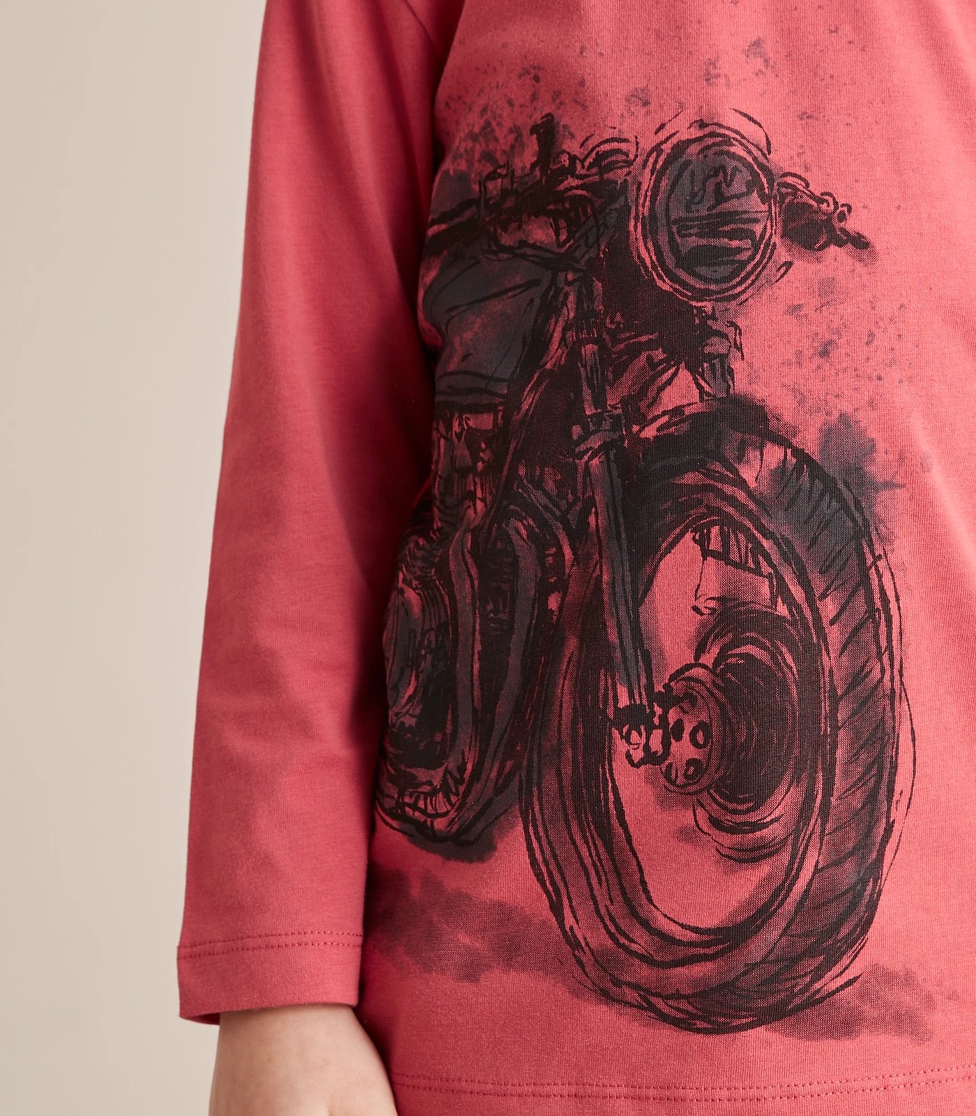 Organic Cotton Print Top 4 of 5