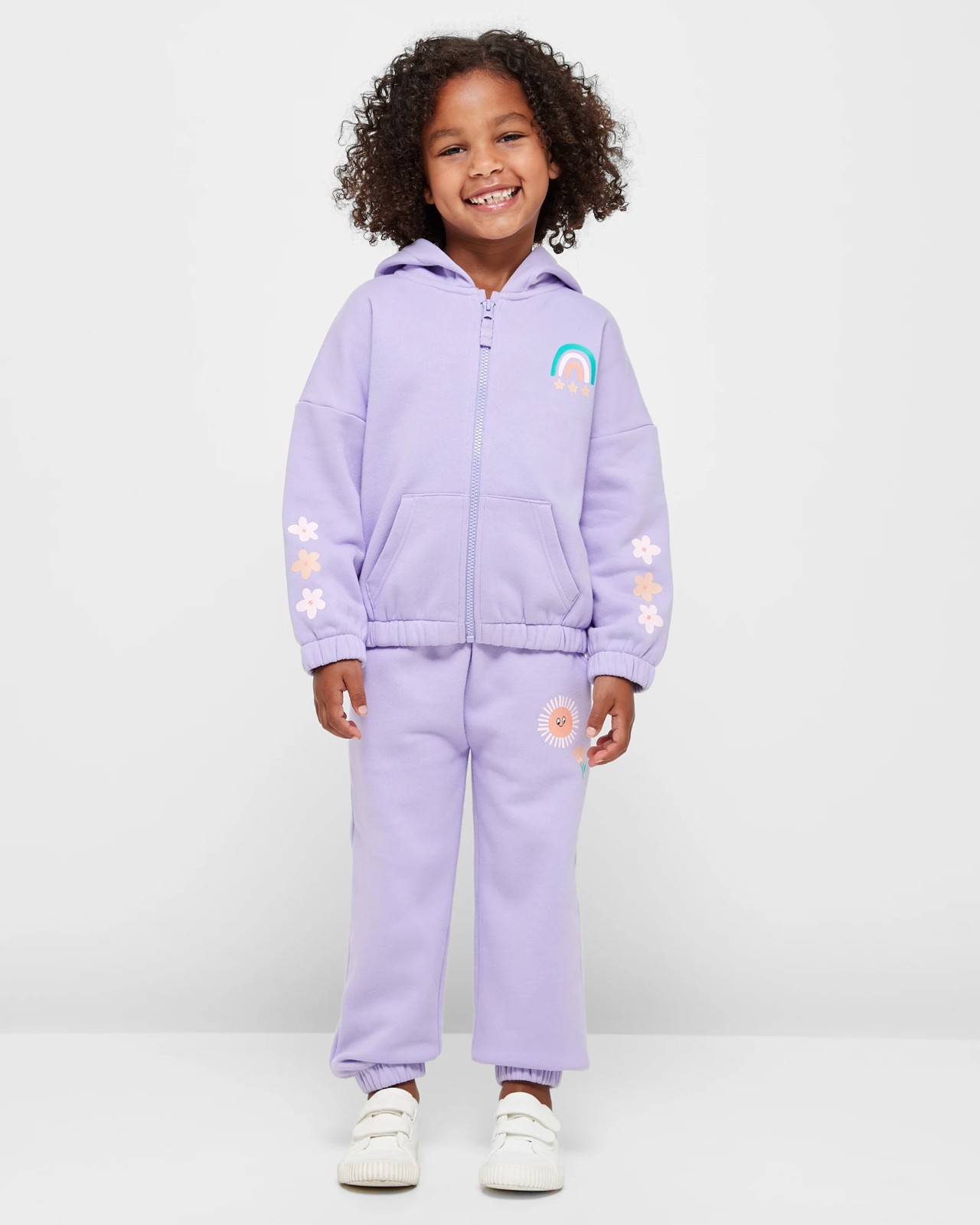 Zip Thru Print Hoodie 2 of 5