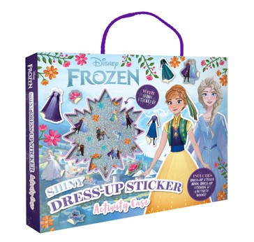 Disney Frozen: Shiny Dress-Up Sticker Activity Case - Book