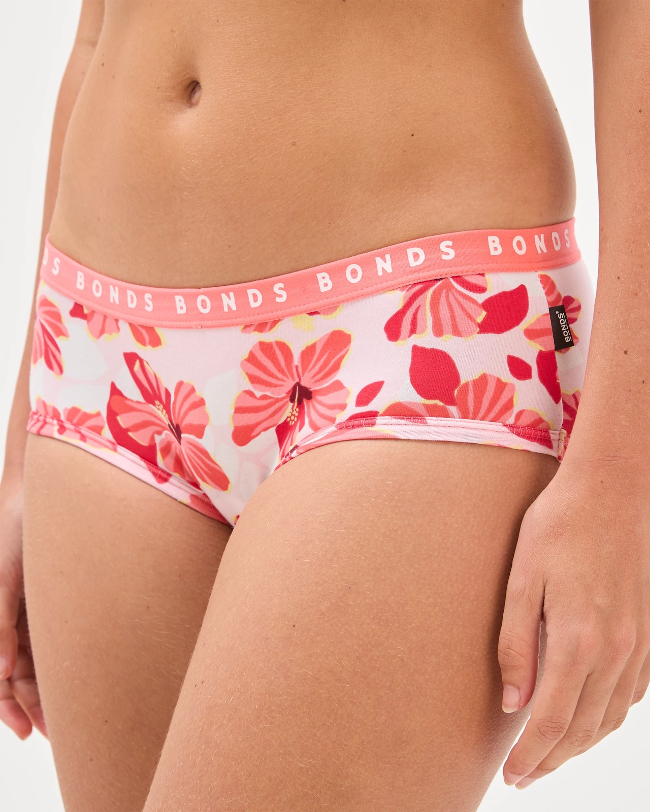 Bonds 2 Pack Hipster Boyleg Briefs - Hibiscus Haven 2 of 4