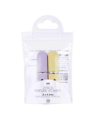 2 Pack Perfume Atomiser - OXX Travel