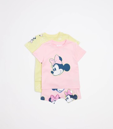 Disney Baby Minnie Mouse Cotton Pyjama Sets - 2 Pack