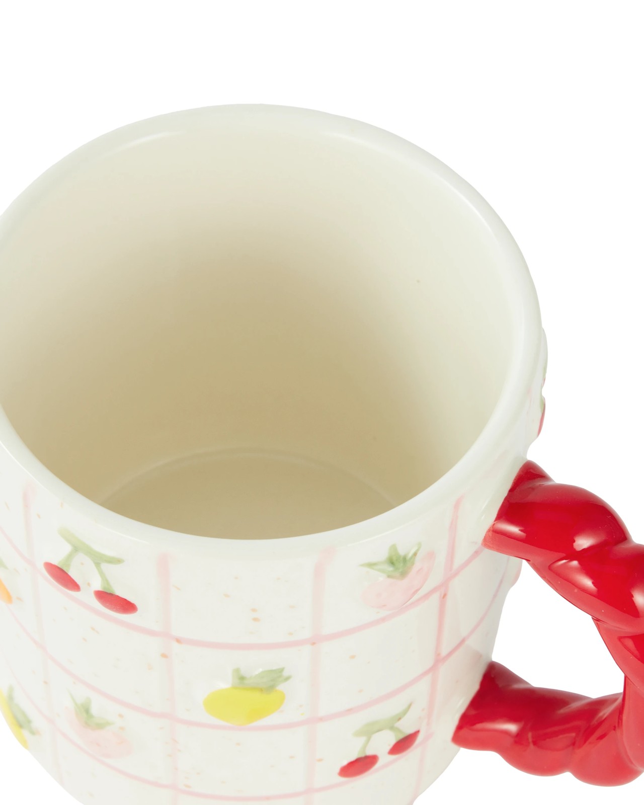 Anko Mixed Fruit Grid Mug 2 of 3