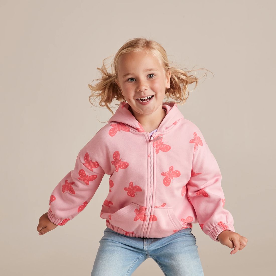 Butterfly Kanga Zip Hoodie Target Australia