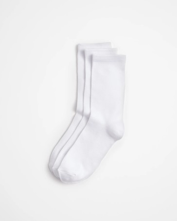 3 Pack Bamboo Crew Socks