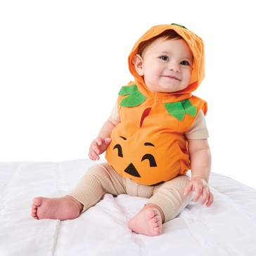 Infant Pumpkin Costume - Ages 6-18 Months